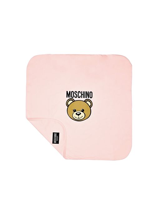 Coperta, neonato, logata. MOSCHINO | MUB00J LCA1950209
